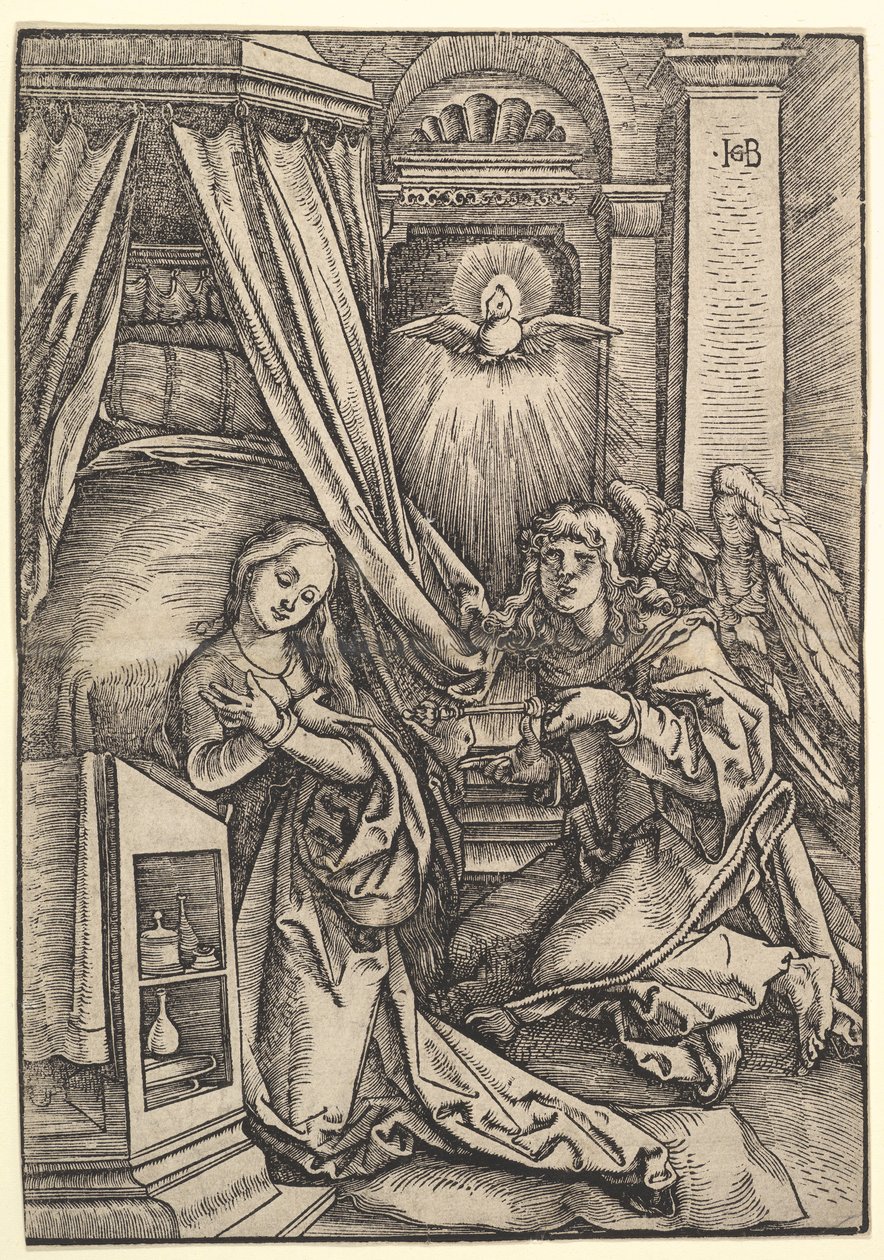 Zwiastowanie, 1514. autorstwa Hans Baldung