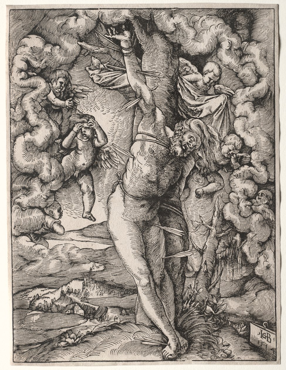 Wielki św. Sebastian autorstwa Hans Baldung