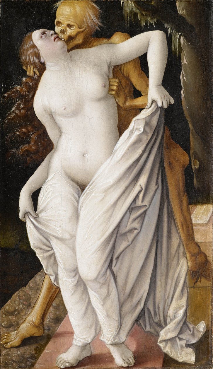 Śmierć i kobieta autorstwa Hans Baldung Grien