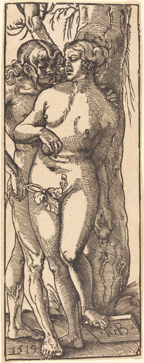 Adam i Ewa autorstwa Hans Baldung Grien
