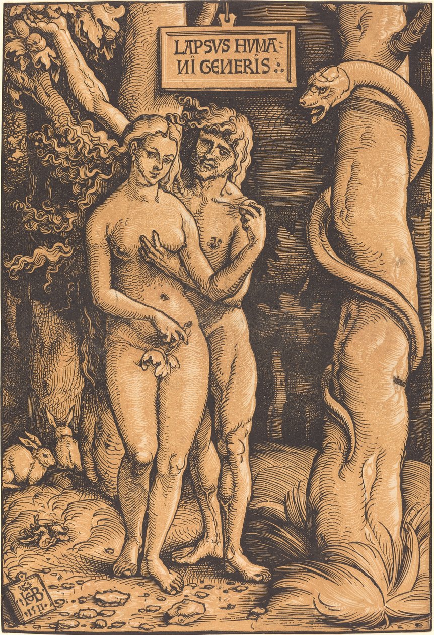 Adam i Ewa autorstwa Hans Baldung Grien