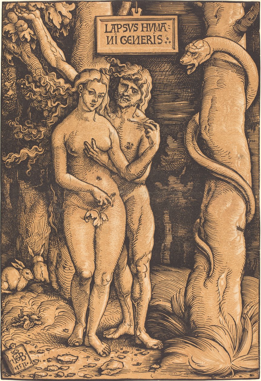 Adam i Ewa autorstwa Hans Baldung Grien