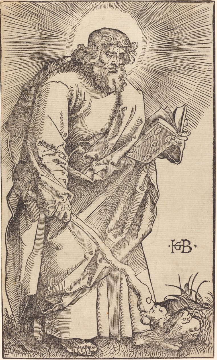 Apostoł Judasz Tadeusz autorstwa Hans Baldung Grien