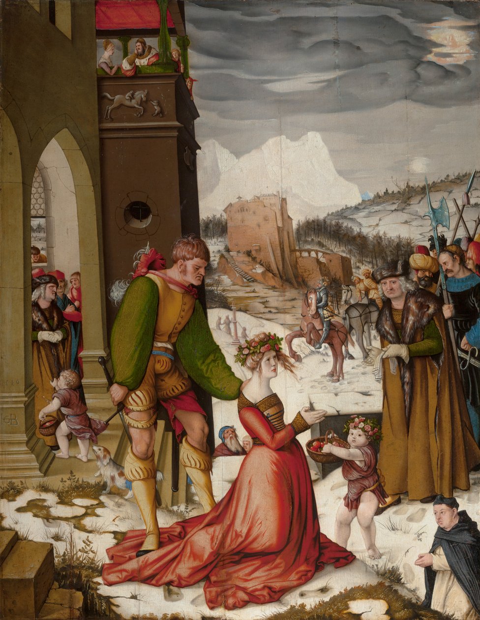 Ścięcie świętej Doroty autorstwa Hans Baldung Grien