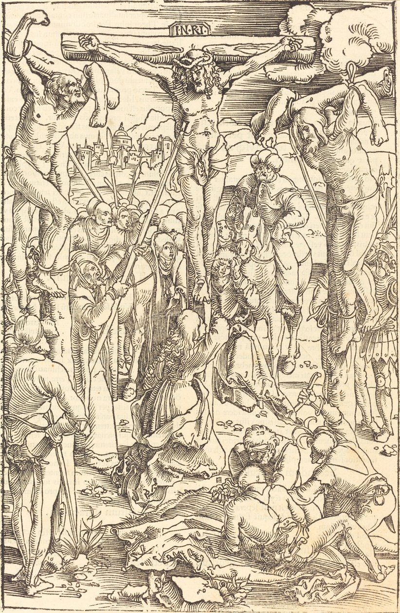 Chrystus na krzyżu autorstwa Hans Baldung Grien