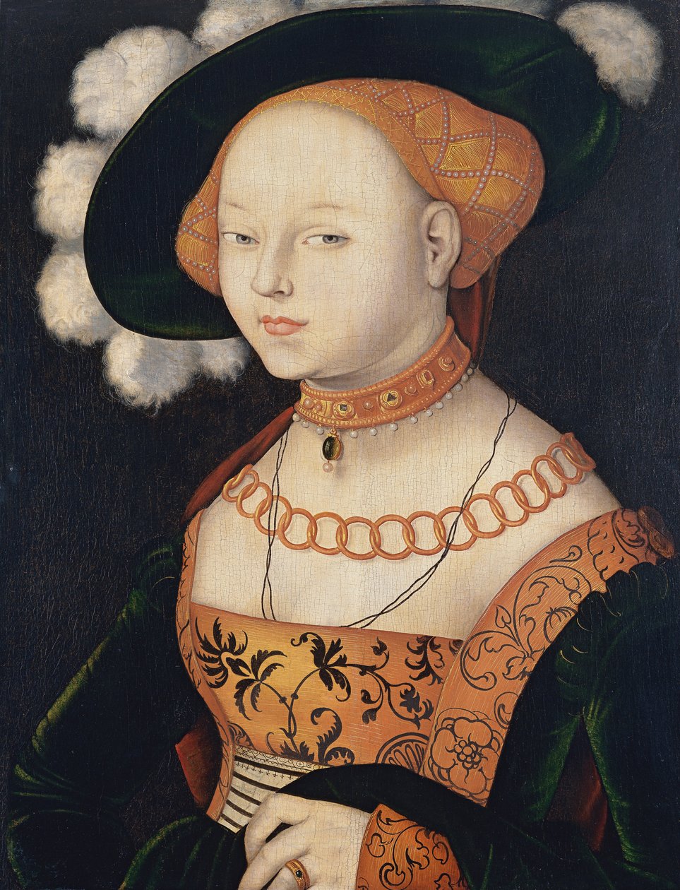 niemiecki: Bildnis einer Dame Portret damy autorstwa Hans Baldung Grien
