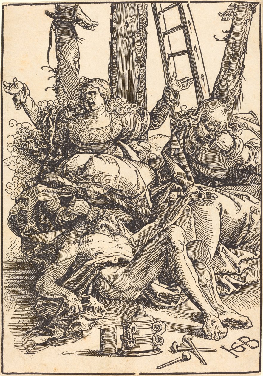 Opłakiwanie Chrystusa autorstwa Hans Baldung Grien