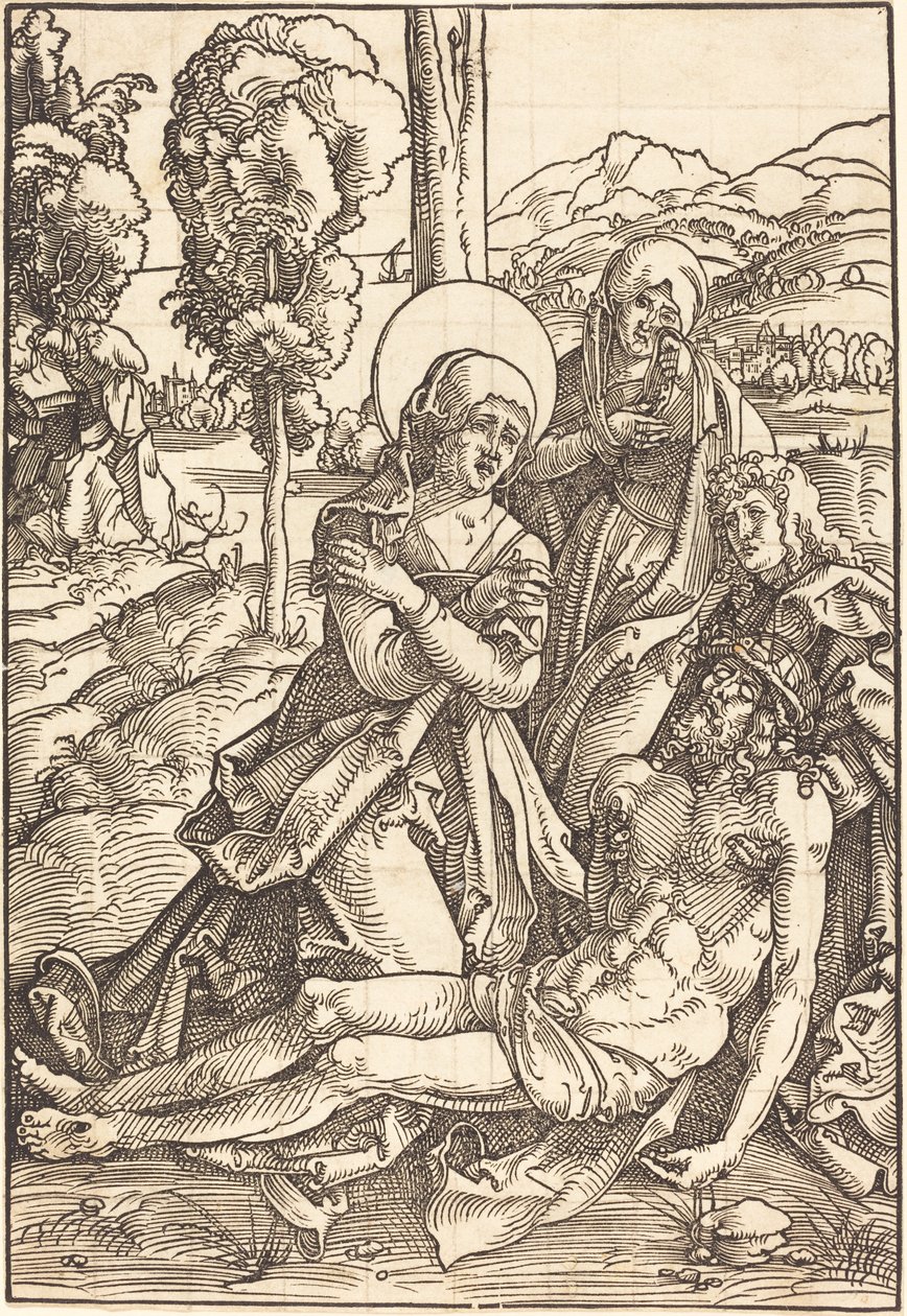 Opłakiwanie Chrystusa autorstwa Hans Baldung Grien