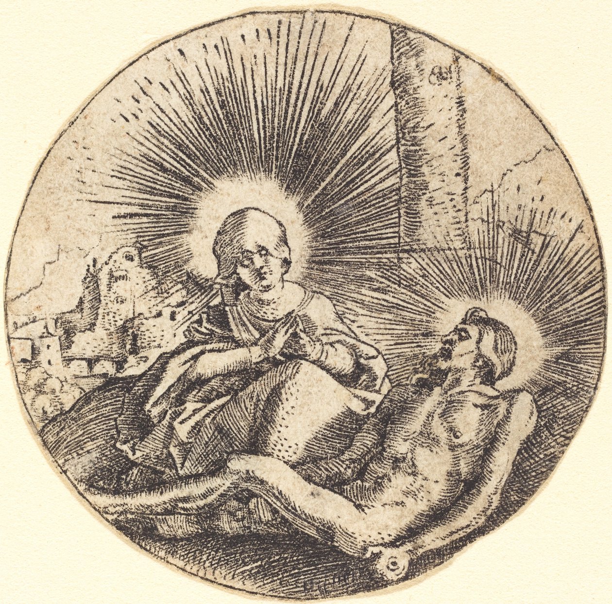 Opłakiwanie Chrystusa autorstwa Hans Baldung Grien