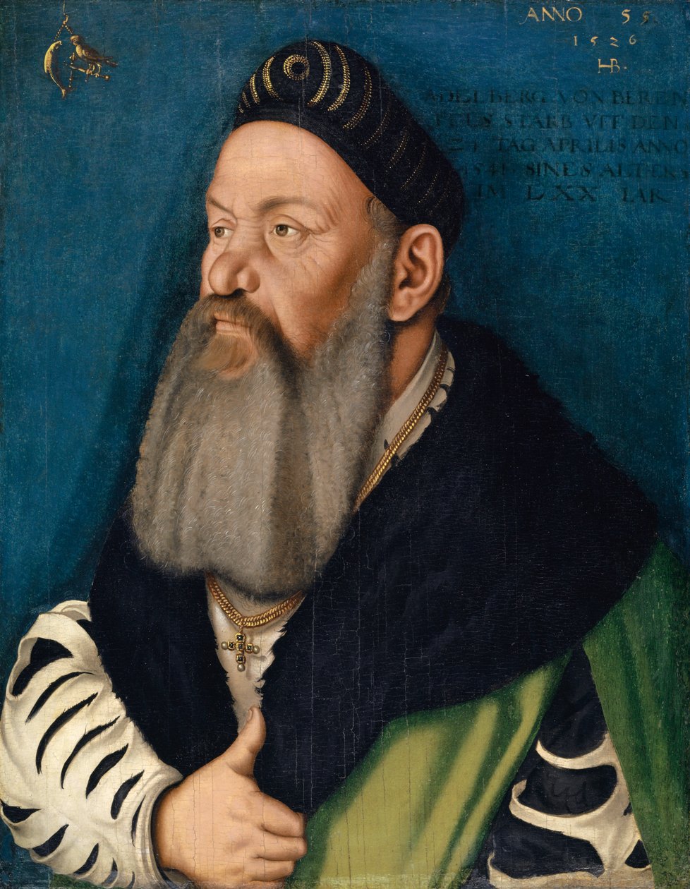 Portret Adelberga III autorstwa Bärenfels, 1526 autorstwa Hans Baldung Grien