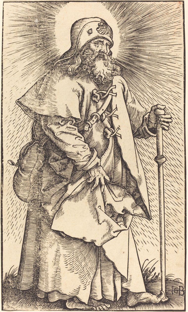 Św. Jakub Wielki autorstwa Hans Baldung Grien