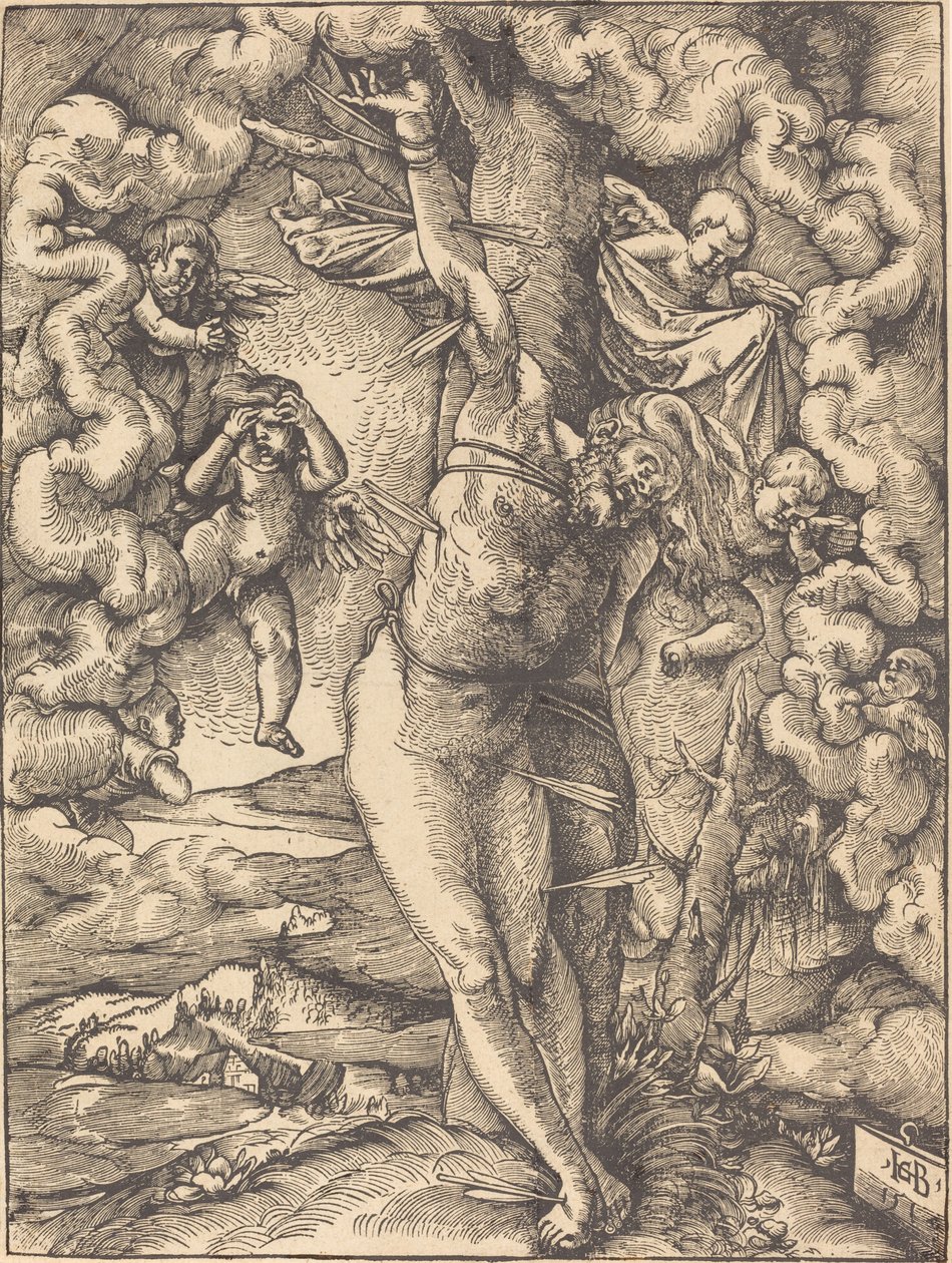 Św. Sebastian autorstwa Hans Baldung Grien