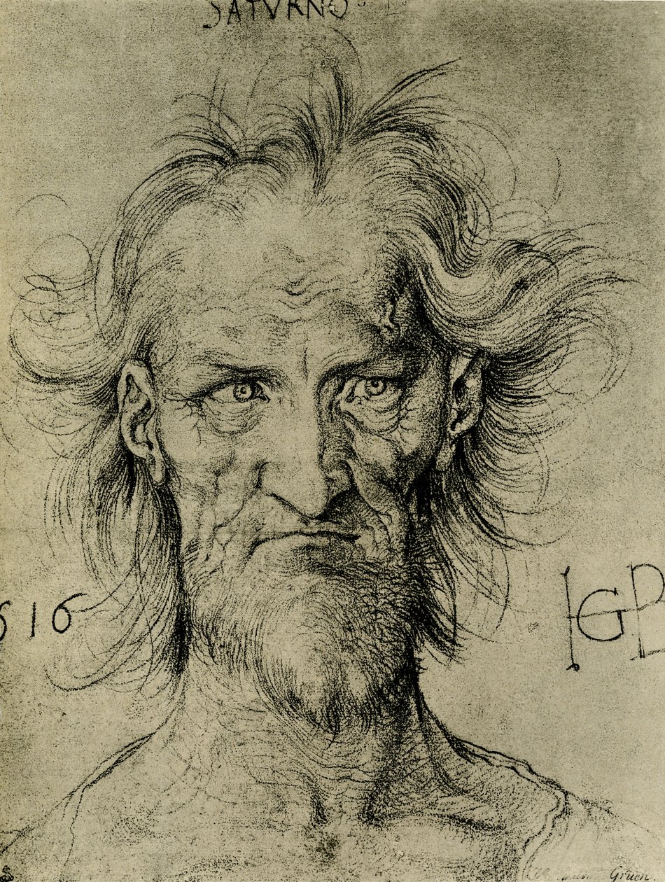 Saturnus autorstwa Hans Baldung Grien