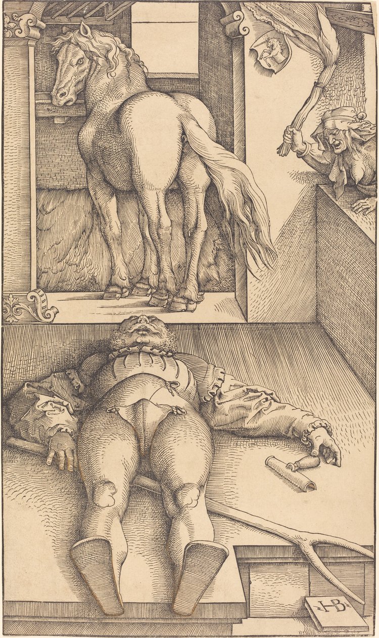 Zaczarowany Pan Młody autorstwa Hans Baldung Grien