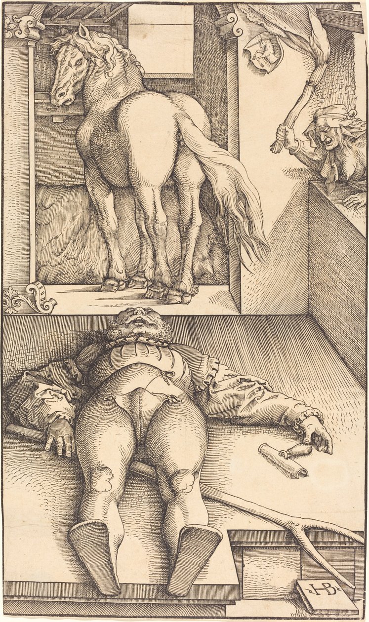 Zaczarowany Pan Młody autorstwa Hans Baldung Grien