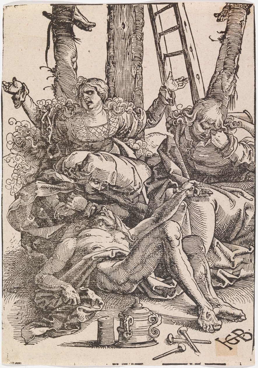 Opłakiwanie Chrystusa autorstwa Hans Baldung Grien