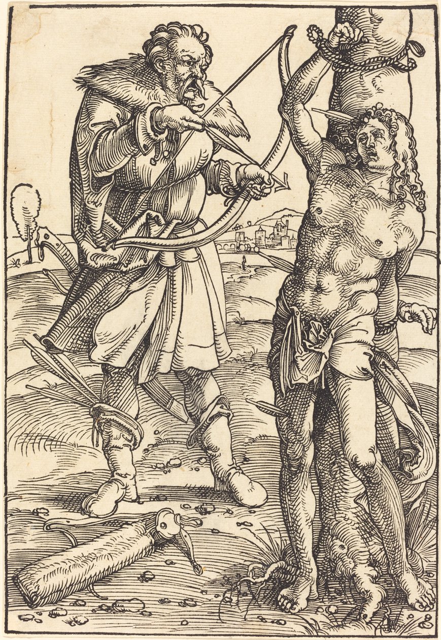 Męczeństwo św. Sebastiana autorstwa Hans Baldung Grien