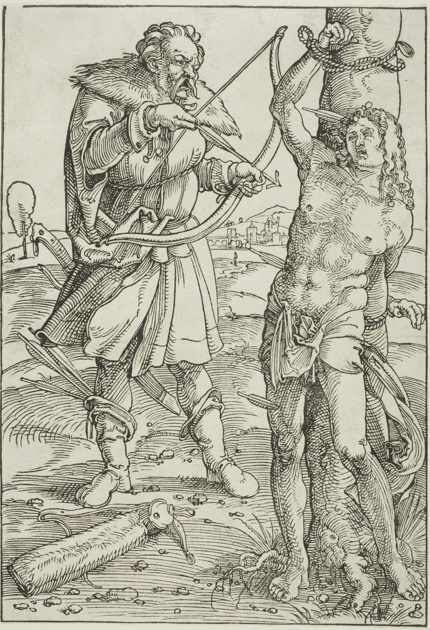 Męczeństwo św. Sebastiana autorstwa Hans Baldung Grien