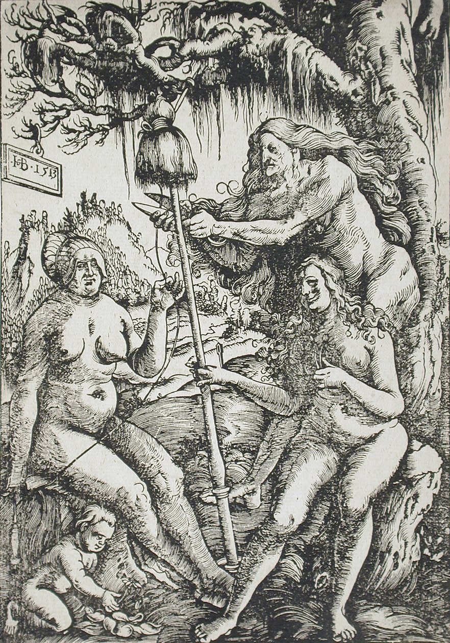 Trzy Parki autorstwa Hans Baldung Grien