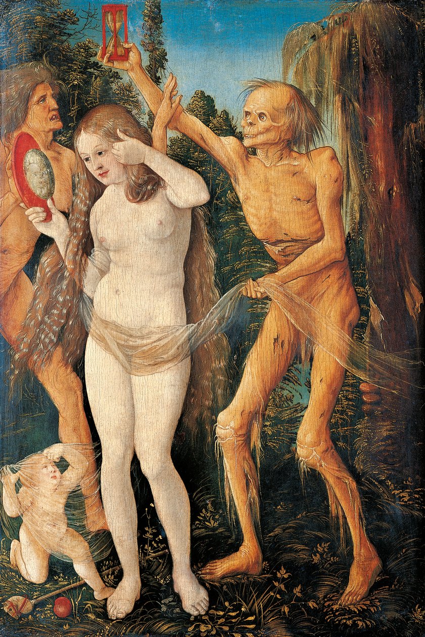 Młodość i śmierć autorstwa Hans Baldung Grien