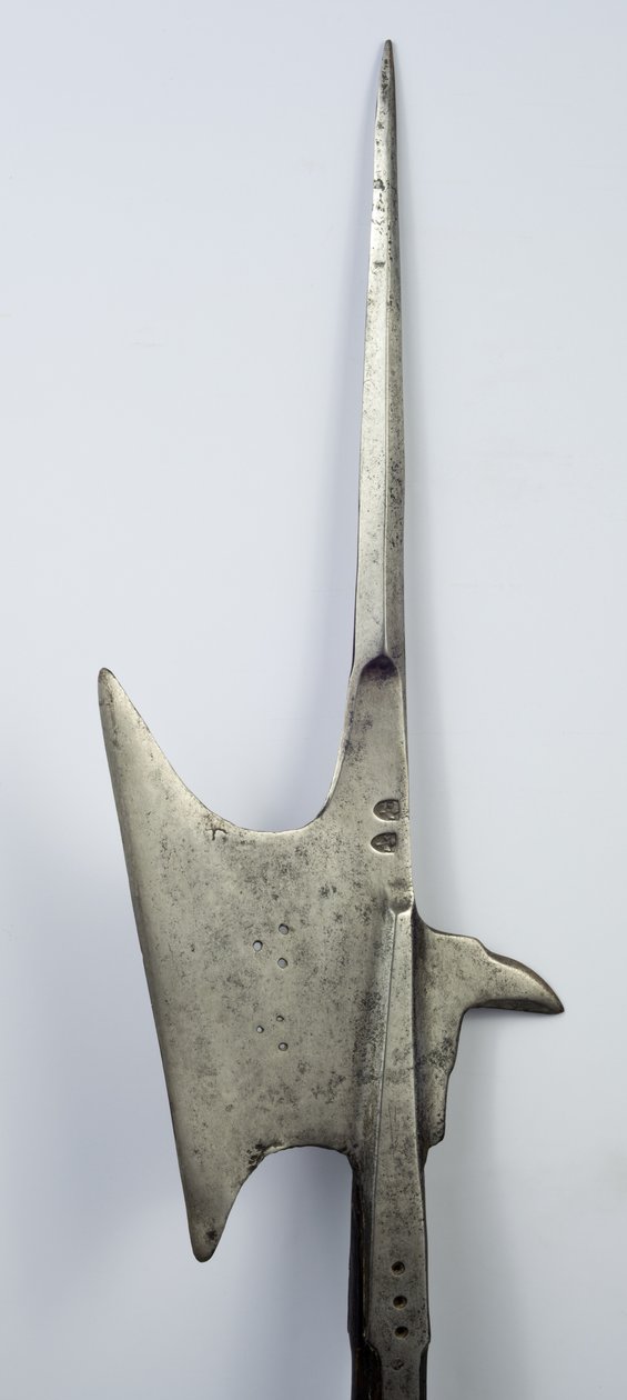 Halabarda, ok.1600-25 (stal i drewno) autorstwa Hans Balthasar Bodmer