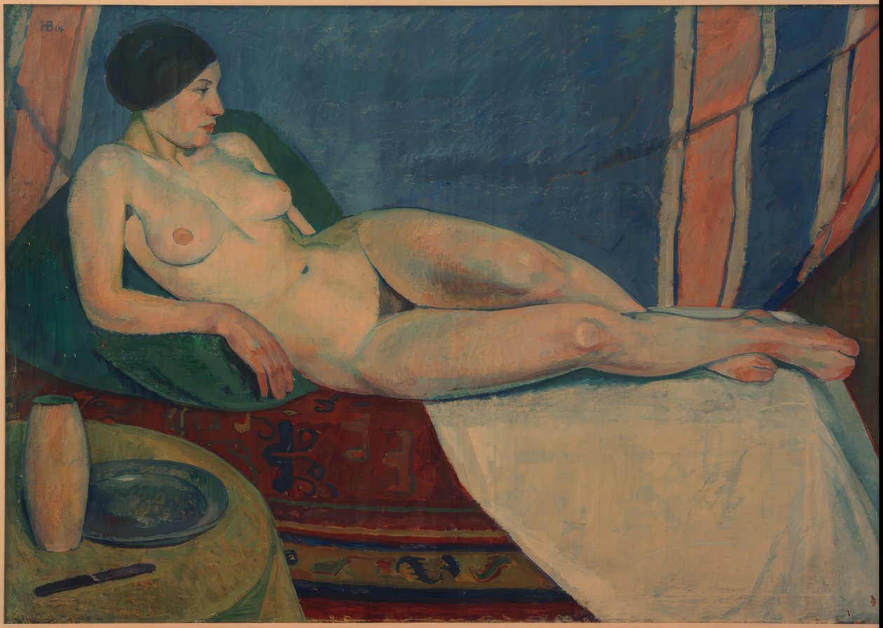Duży leżący autorstwa Hans Barthelmess
