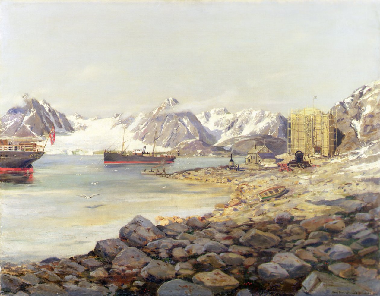 Statki Andree Polar Expedition zakotwiczone przy stacji balkonowej, Dane