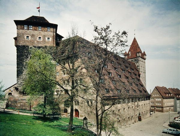 Widok Mauthalle, pierwotnie zbudowanego jako magazyn zboża w ok. 1500 autorstwa Hans Beheim