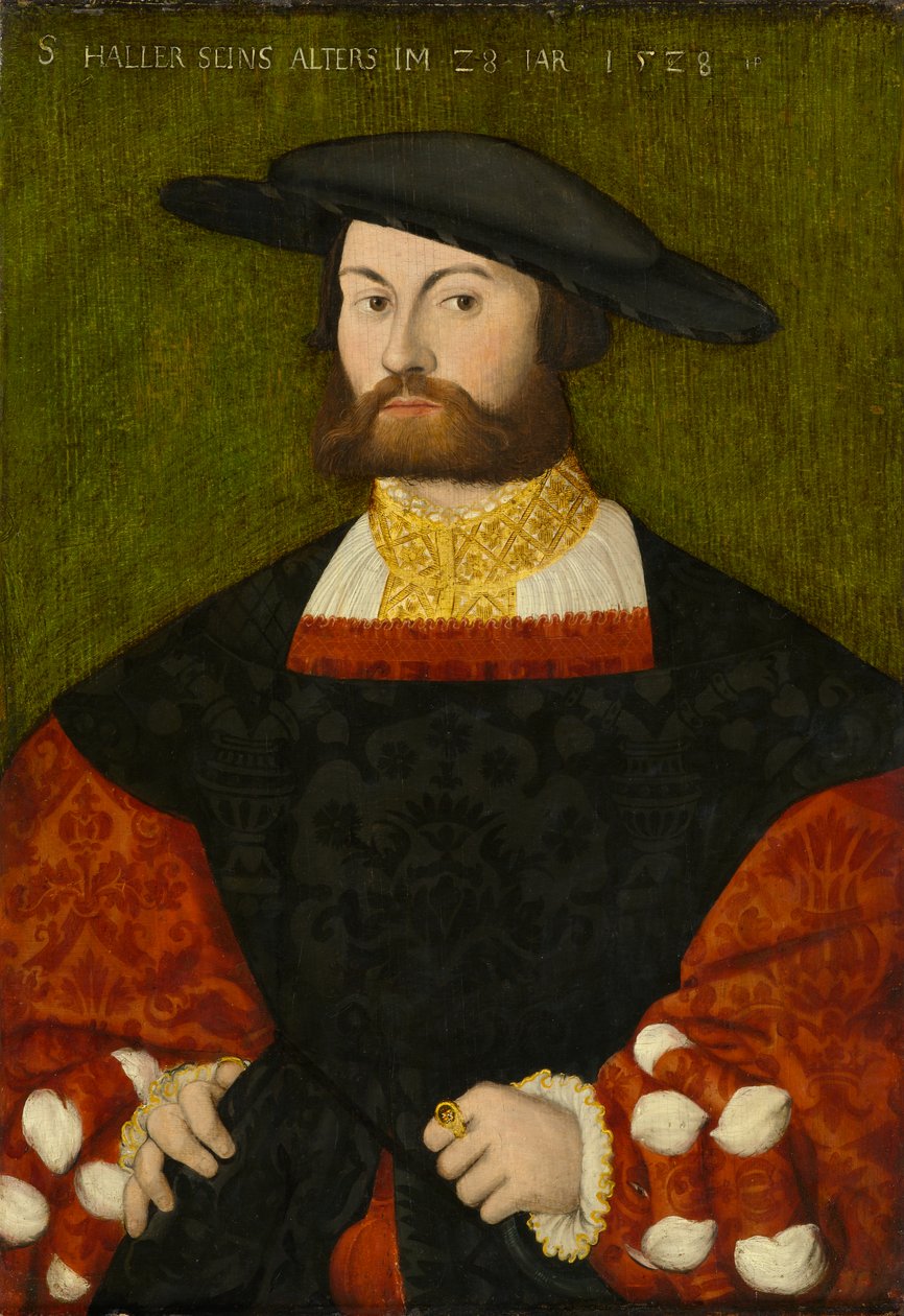 Portret Sebalda Hallera von Hallerstein autorstwa Hans Brosamer