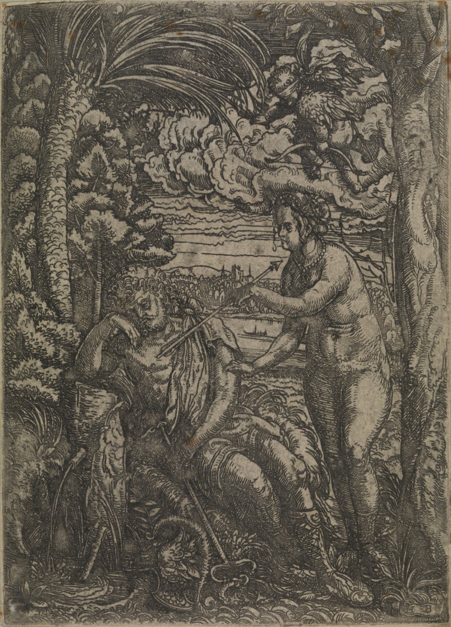 Wenus i Merkury autorstwa Hans Burgkmair d.Æ.