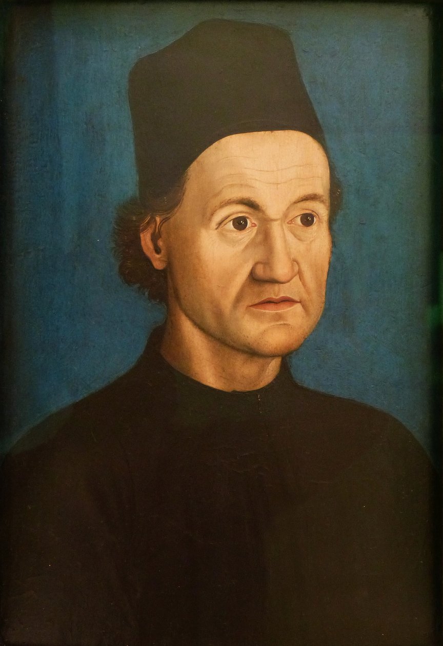 Niemiecki: Johannes Geiler von Kaysersberg Johann Geiler von Kaysersberg autorstwa Hans Burgkmair the Elder