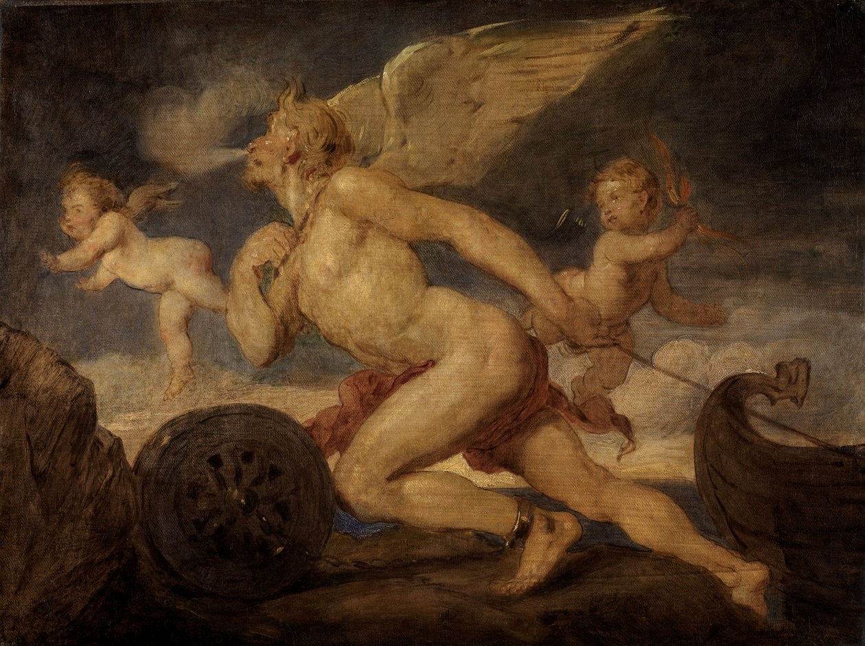 Alegoria siły pary autorstwa Hans Canon