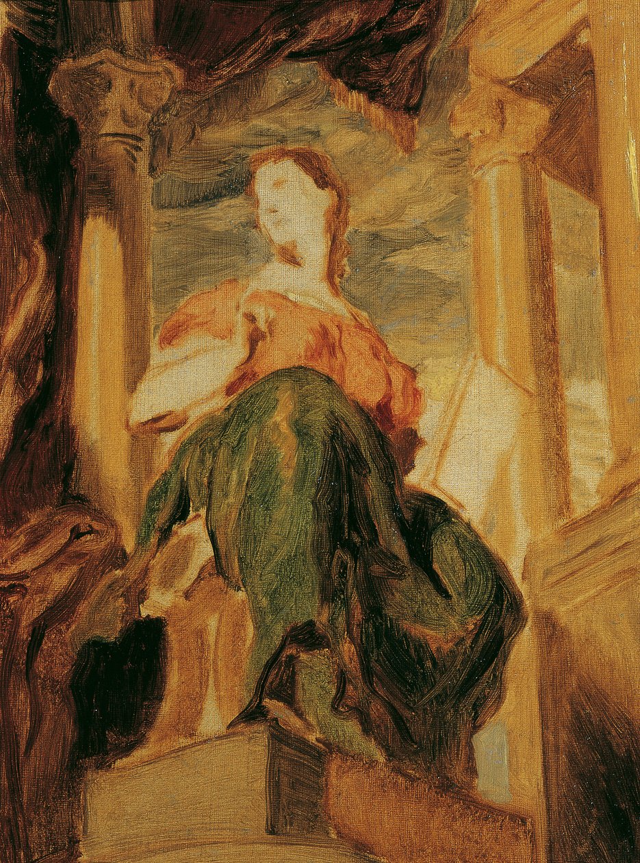 Die Muse Clio autorstwa Hans Canon