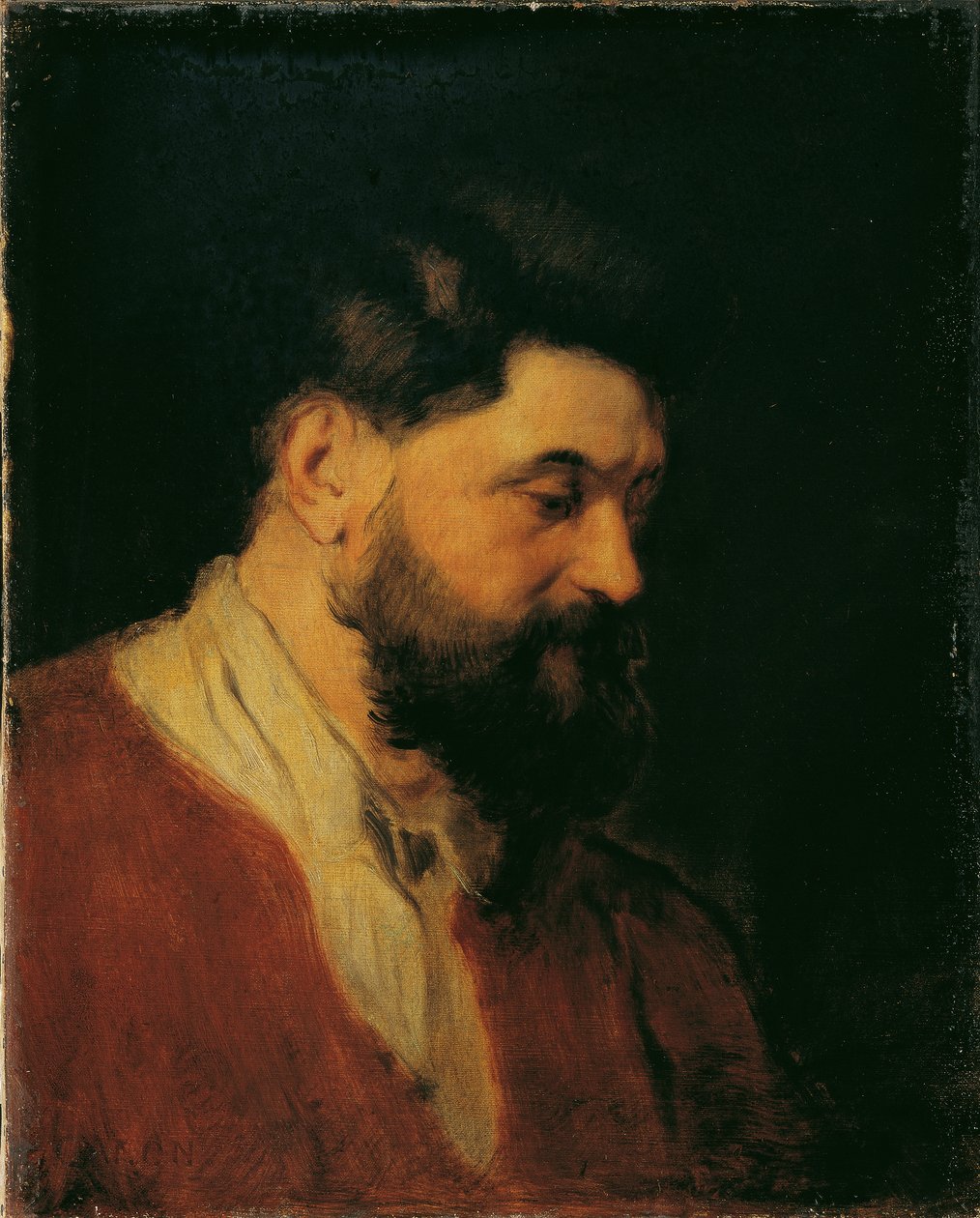 Żeglarz Ekspedycji Bieguna Północnego (Julius von Payer?) autorstwa Hans Canon