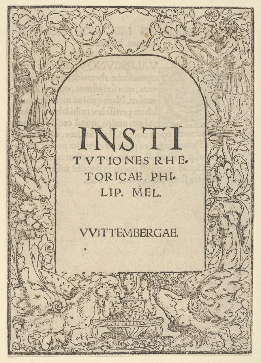 Ramka tytułowa, początek XVI wieku. autorstwa Hans Cranach