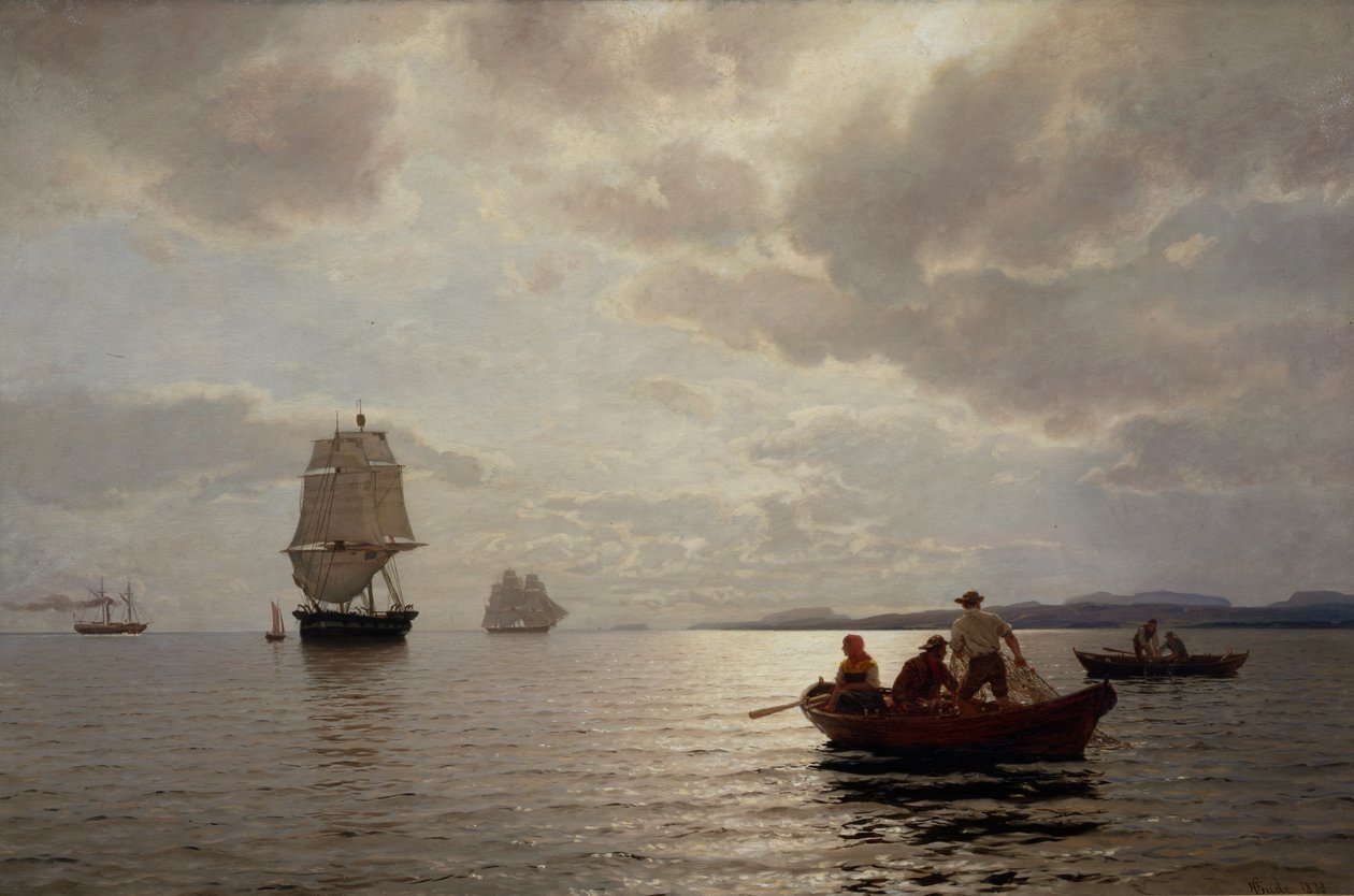 Z Oslofjordu autorstwa Hans Gude