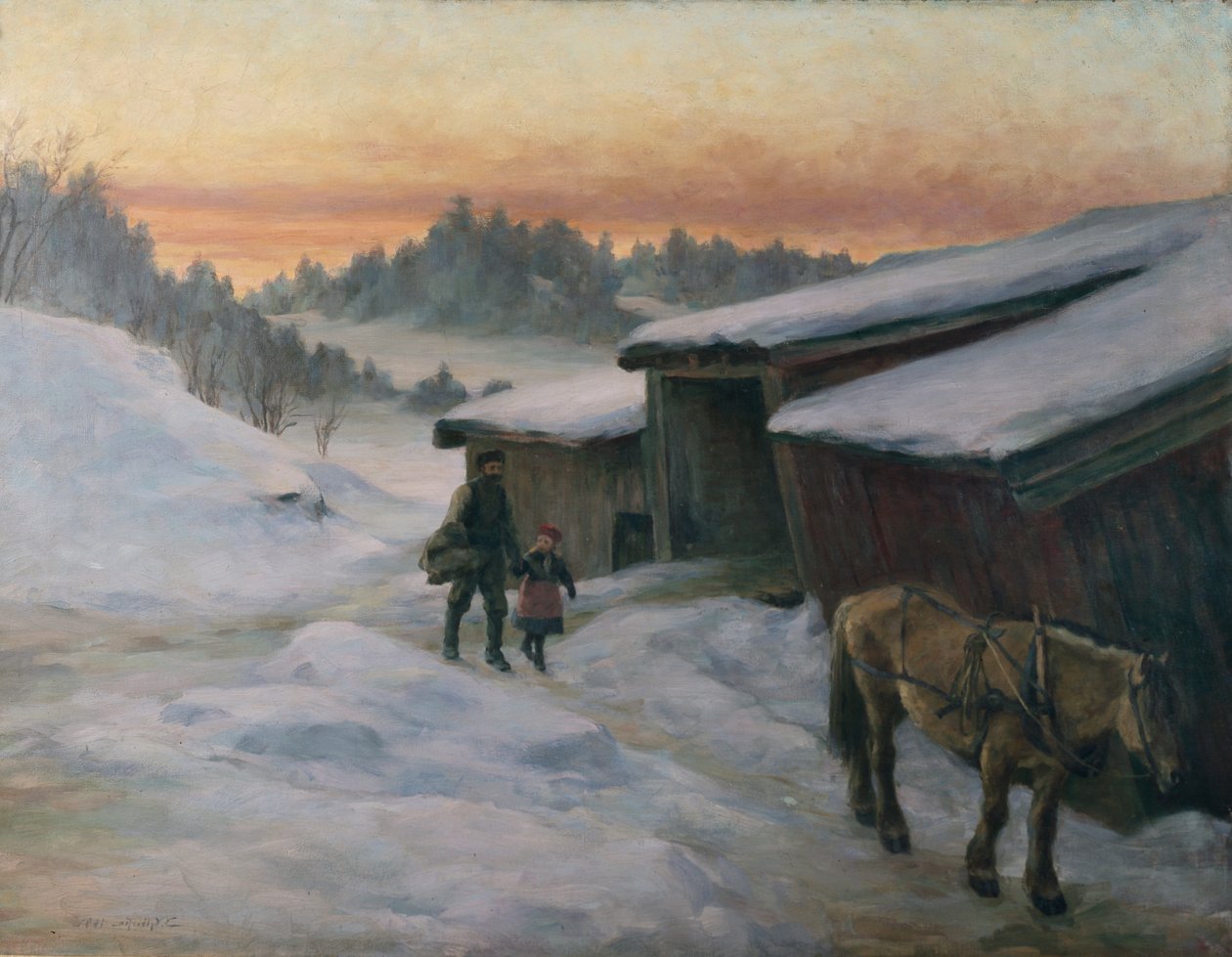 Z Sandviken autorstwa Hans Gude