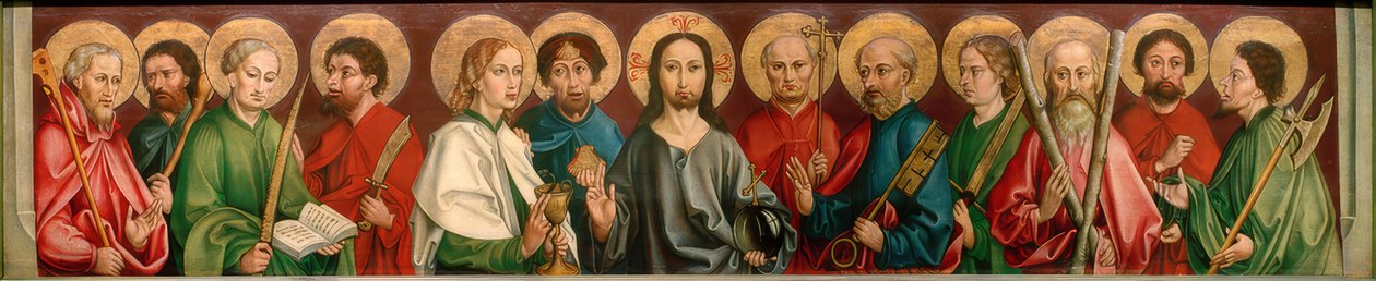 Chrystus i Dwunastu Apostołów autorstwa Hans Haider