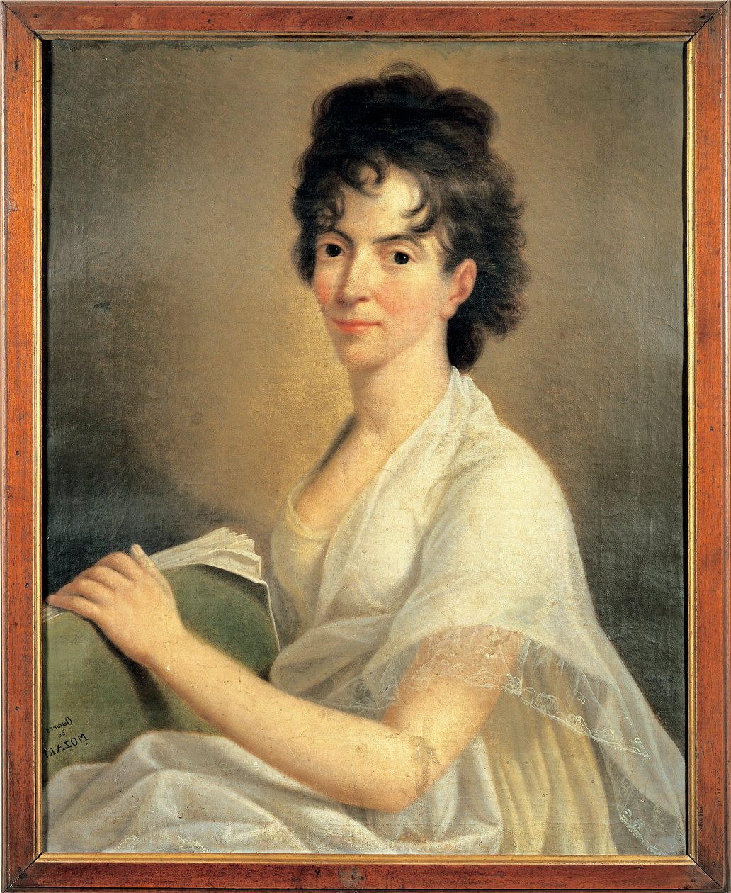 Austria, Portret Costanze Weber, żony Wolfganga Amadeusza Mozarta autorstwa Hans Hansen