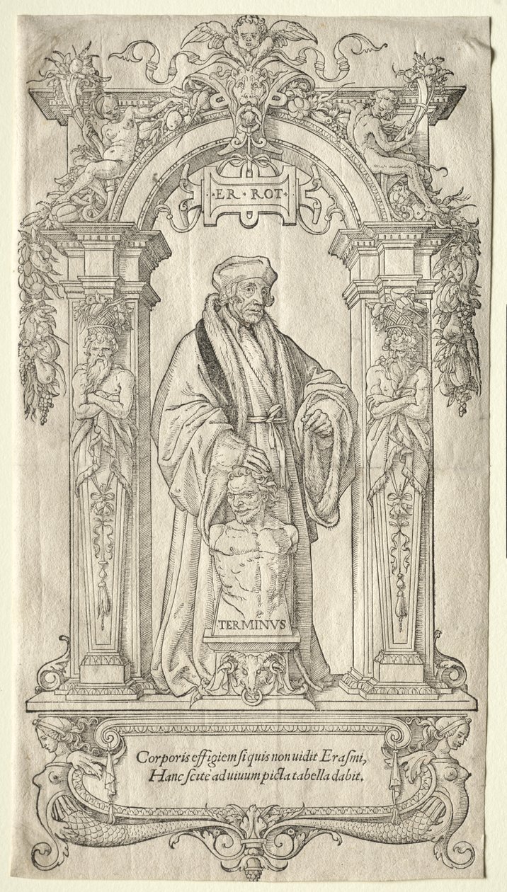Erazm z Rotterdamu autorstwa Hans Holbein