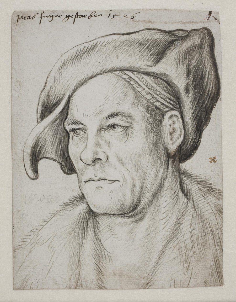 Portret finansisty i kupca Jacoba Fuggera autorstwa Hans Holbein d.Æ.