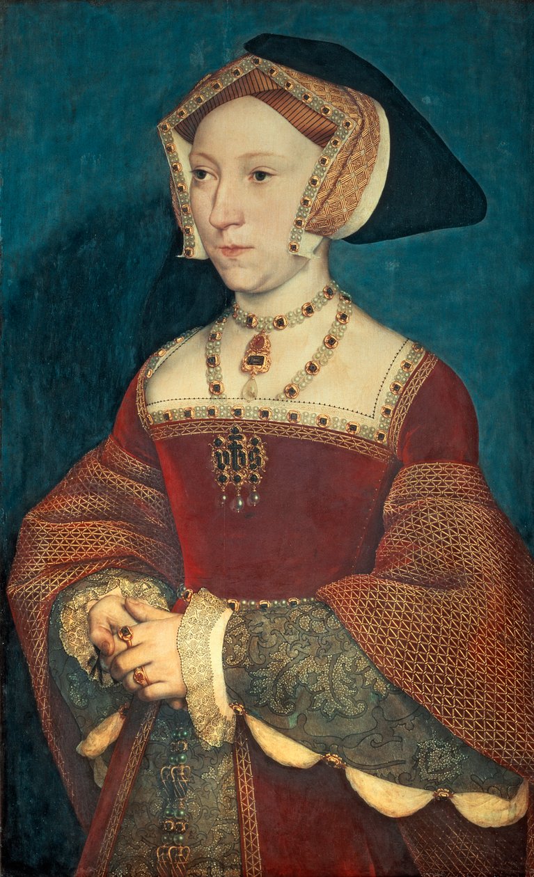Jane Seymour, 1536 autorstwa Hans Holbein der Jüngere