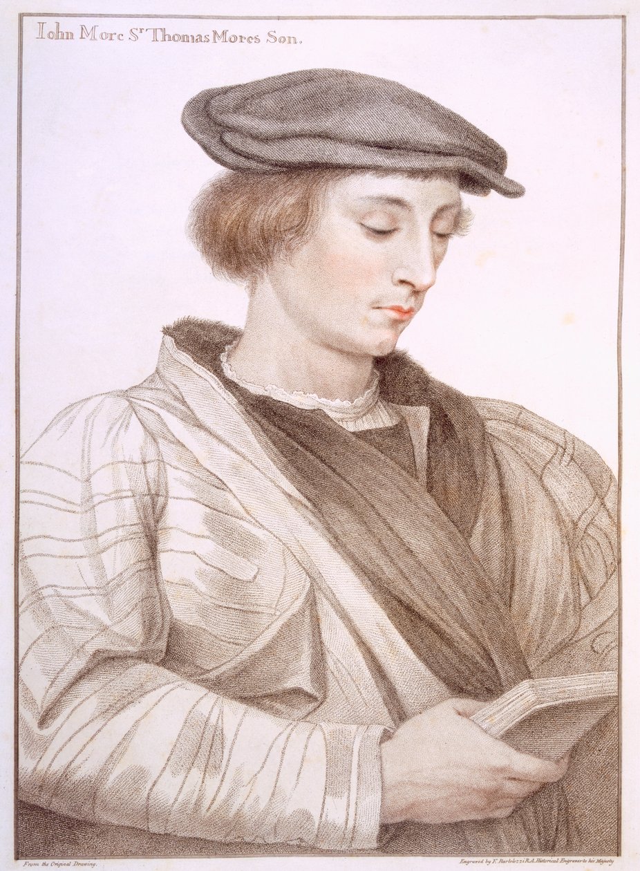John More rytowany przez Francesco Bartolozzi (1727-1815) autorstwa Hans Holbein der Jüngere