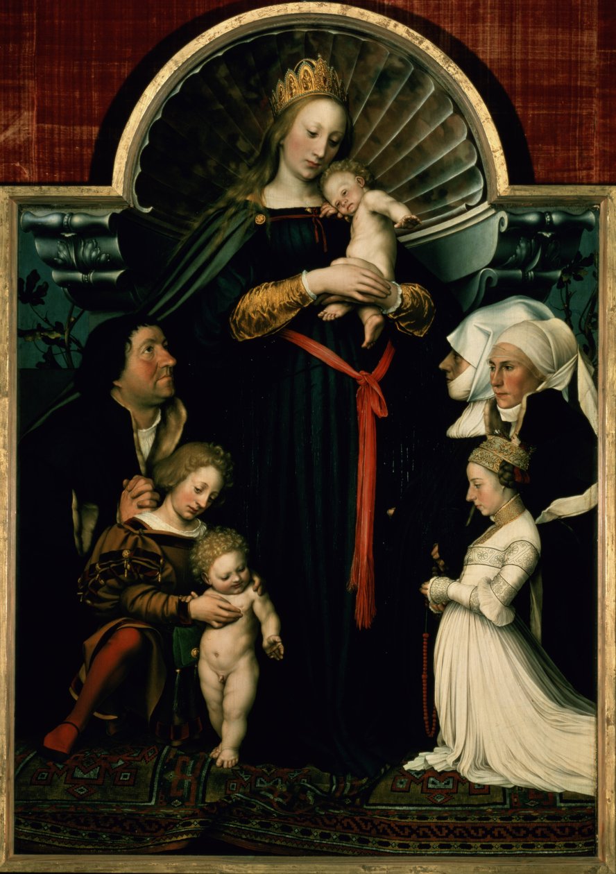 Madonna Burgermeistera Meyera autorstwa Hans Holbein der Jüngere