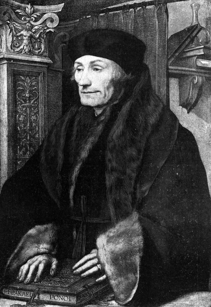 Portret Erasmusa autorstwa Hans Holbein der Jüngere