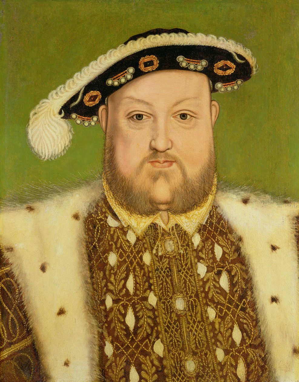 Portret Henryka VIII (1491-1547) autorstwa Hans Holbein der Jüngere