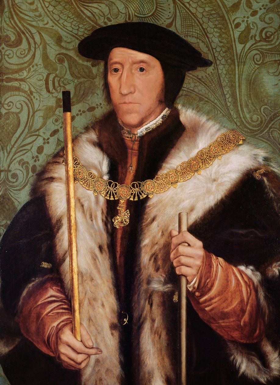 Portret Thomasa Howarda, 1539 (olej na drewnie) autorstwa Hans Holbein der Jüngere