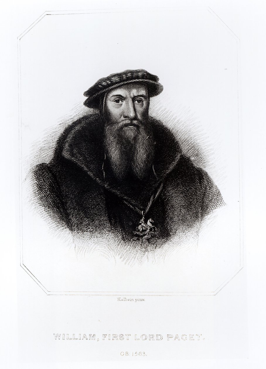Portret Williama, pierwszego lorda Pageta autorstwa Hans Holbein der Jüngere