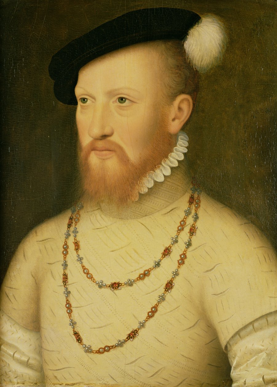 Sir Edward Seymour (później książę Somerset): (panel) autorstwa Hans Holbein der Jüngere