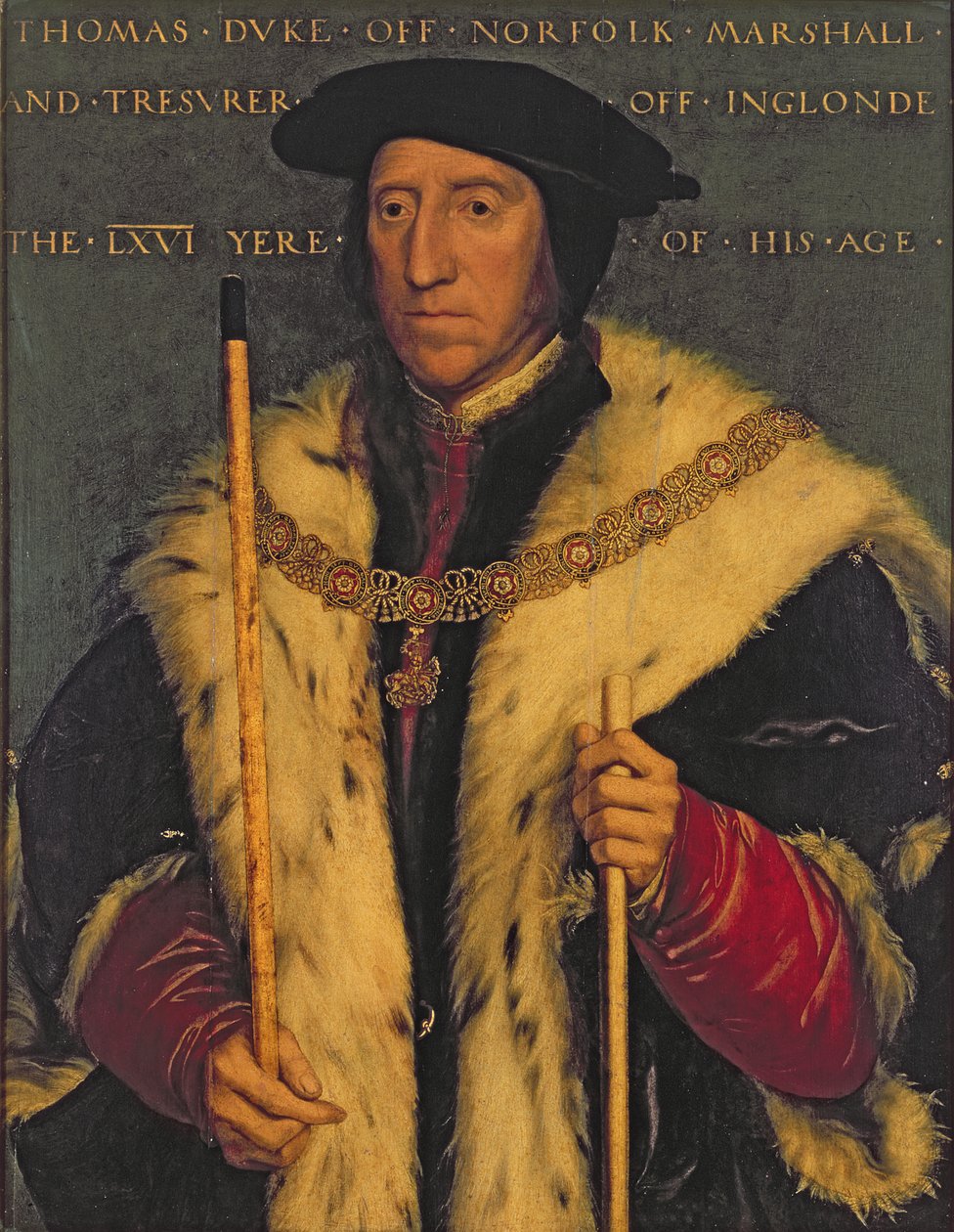 Thomas Howard, 3. książę Norfolk autorstwa Hans Holbein der Jüngere